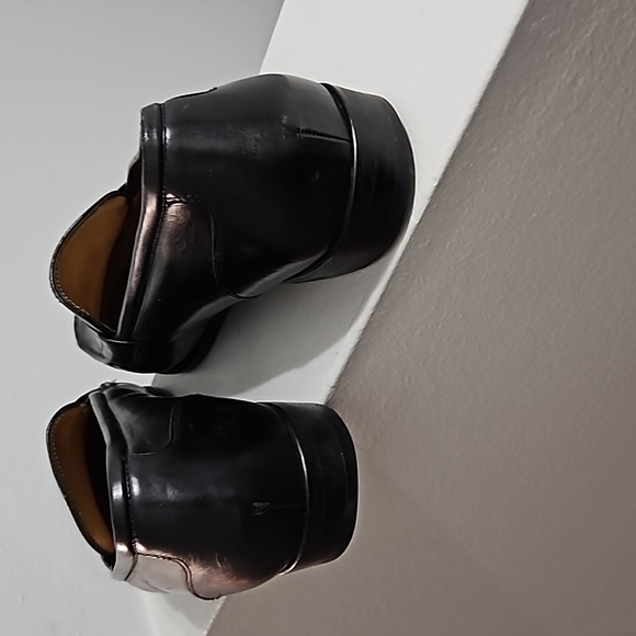 Cole Haan Men's Leather Slip on Penny Loafers Sz. 10N Black Made in USA - Picture 4 of 6